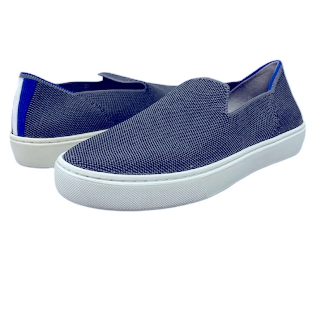Rothy’s The Original Slip On Sneaker in Steel Gray 8 - Picture 9 of 12